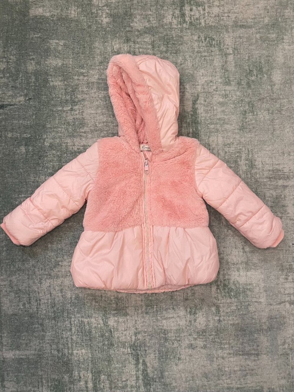 Pink Jessica Simpson Puffer Coat 12 Months